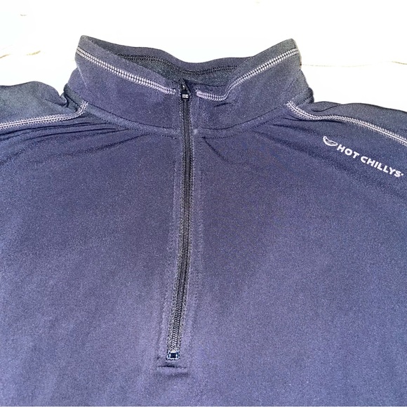 Hot Chillys Women’s Fleece-Lined Base Layer Quarter Zip Top size Med - Picture 6 of 6